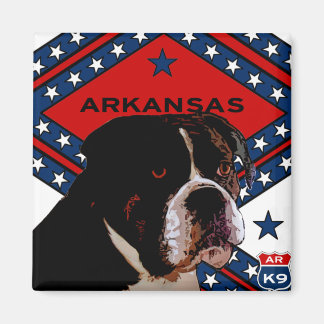 Arkansas Boxer Magnet
