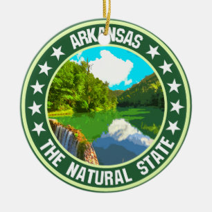 Arkansas                                           ceramic ornament