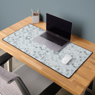 Arkansas Diamond Crystal - Geometric Quartz Desk Mat