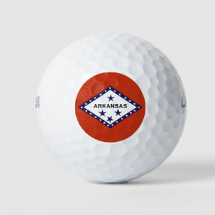 ARKANSAS Flag Design - Golf Balls