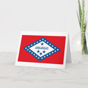 Arkansas Flag Greeting Card