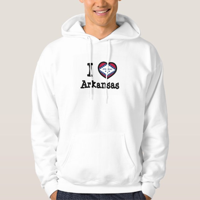 Arkansas Flag Hoodie (Front)