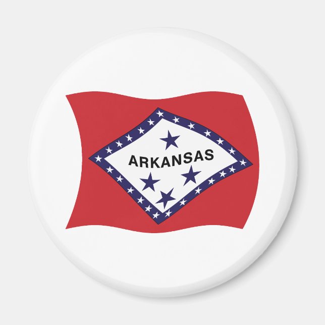 Arkansas Flag Magnet (Front)