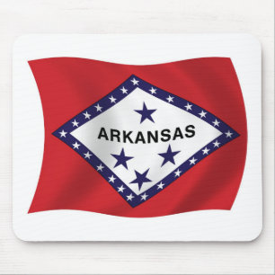Arkansas Flag Mousepad