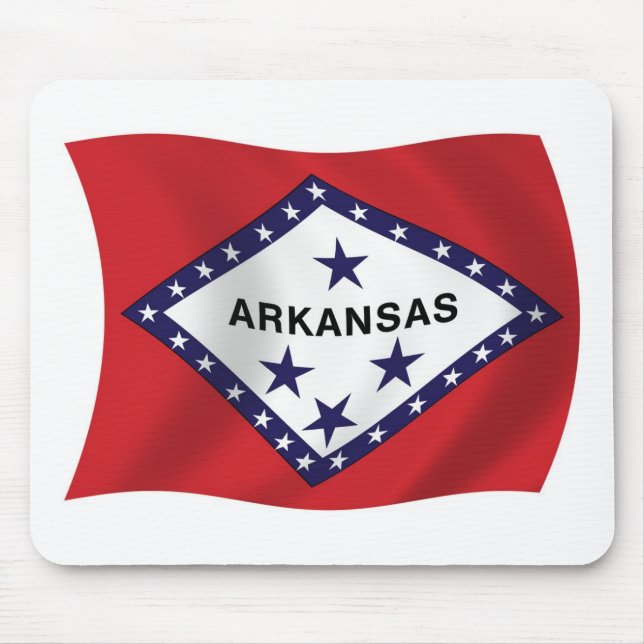 Arkansas Flag Mousepad (Front)