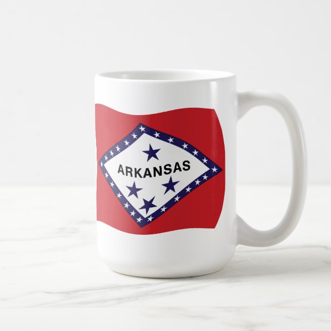 Arkansas Flag Mug (Right)