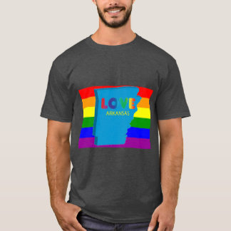 Arkansas Gay Pride Shirt Arkansas LGBT Rainbow Fla