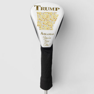 ARKANSAS  GOLF HEAD COVER