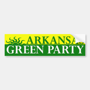 Arkansas Green Party Bumper Sticker