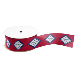 Arkansas Grosgrain Ribbon