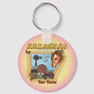 Arkansas Key Ring