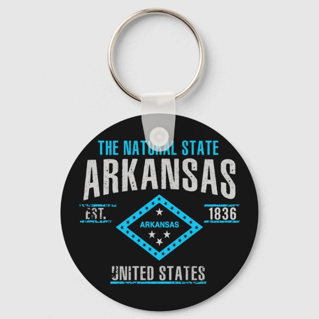 Arkansas Key Ring (Front)