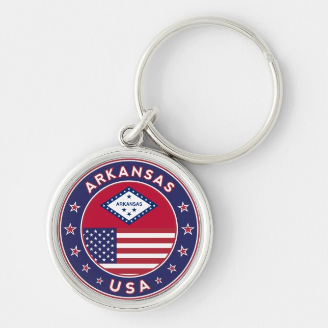 Arkansas Key Ring (Front)