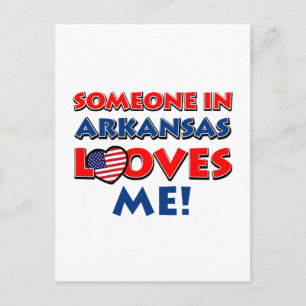 ARKANSAS love designs Postcard