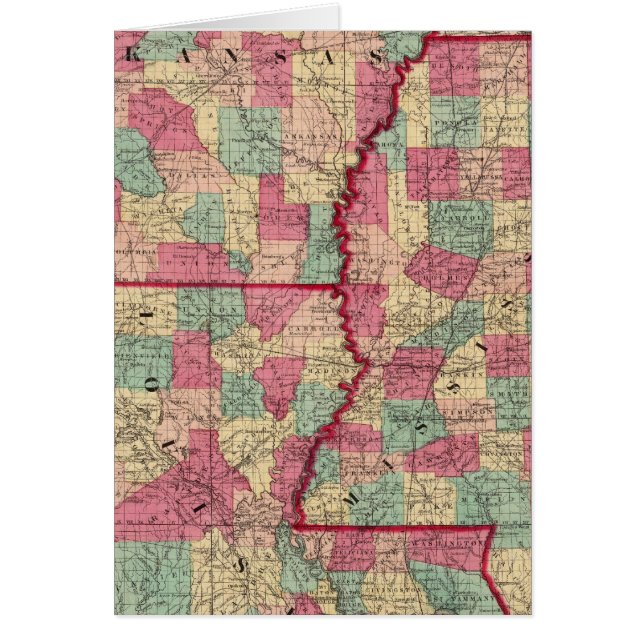 Arkansas, Mississippi, and Louisiana (Front)