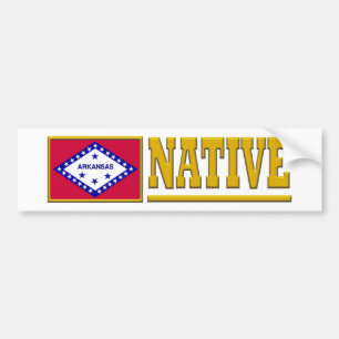 Arkansas Native Bumper Sticker