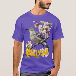 Arkansas Northern Mockingbird Surrounded T-Shirt
