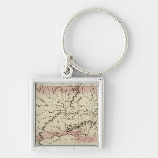 Arkansas, Oklahoma Key Ring (Front)
