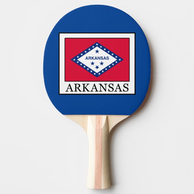 Arkansas Ping Pong Paddle (Front)