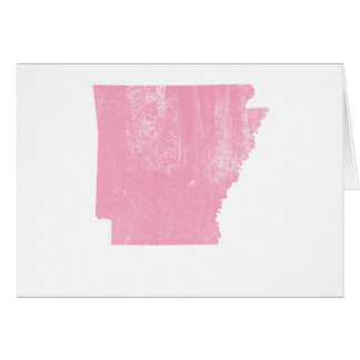Arkansas Pink Vintage Grunge