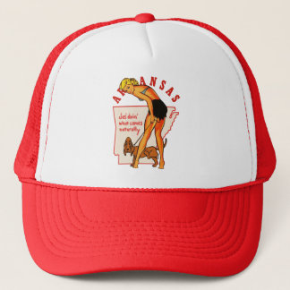 Arkansas Pinup Trucker Hat