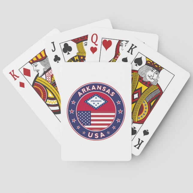 Arkansas Playing Cards (Back)