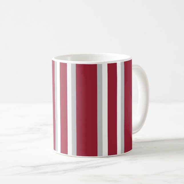 Arkansas Polo Stripe  Coffee Mug (Front Right)