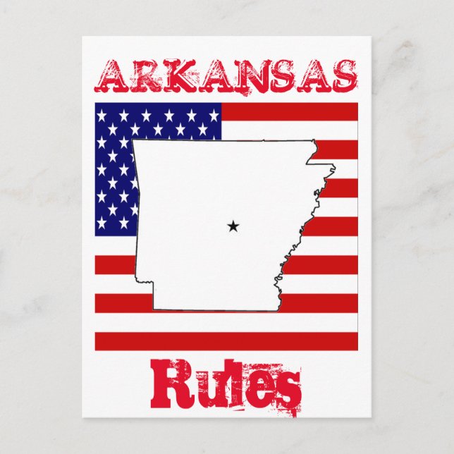 ARKANSAS  POSTCARD (Front)