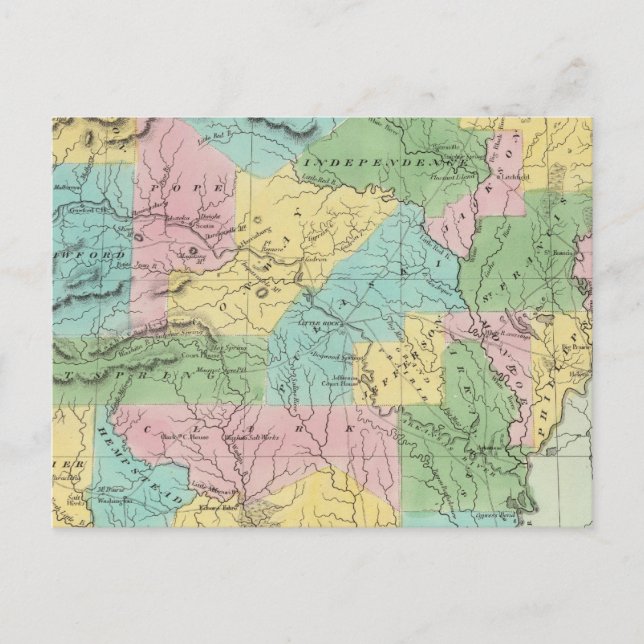 Arkansas Postcard (Front)