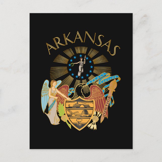 Arkansas Postcard (Front)