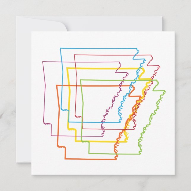 arkansas pride blur invitation (Front)