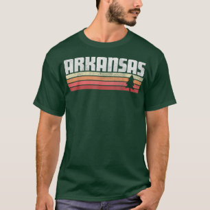 Arkansas Retro Style  Vintage 70s 80s 90s Home Gif T-Shirt