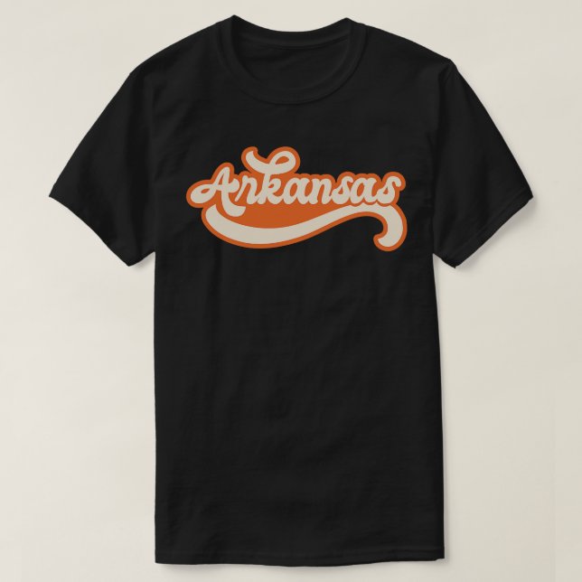 Arkansas Retro TShirt 1 (Design Front)