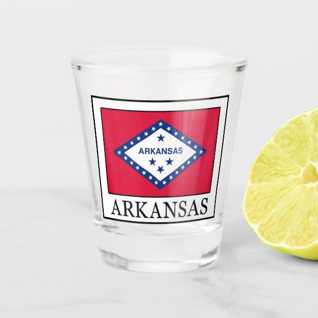 Arkansas Shot Glass (Front)
