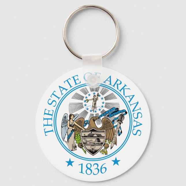 Arkansas sign key ring (Front)