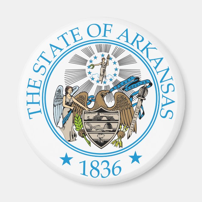 Arkansas sign magnet (Front)