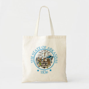 Arkansas sign tote bag