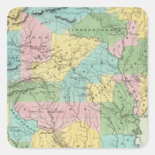Arkansas Square Sticker