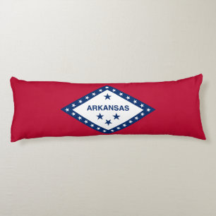 Arkansas State Flag Body Cushion