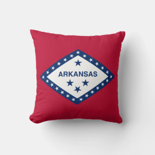 Arkansas State Flag Cushion