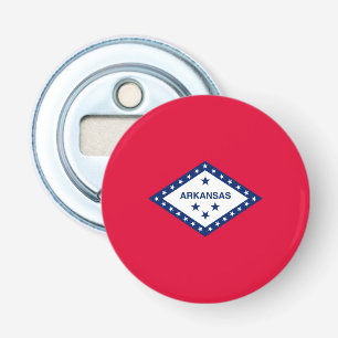 Arkansas State Flag Design Bottle Opener