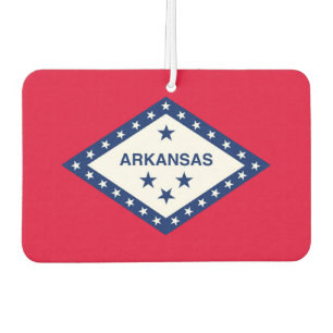 Arkansas State Flag Design Car Air Freshener