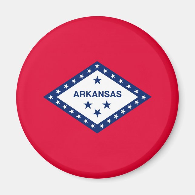 Arkansas State Flag Design Magnet (Front)