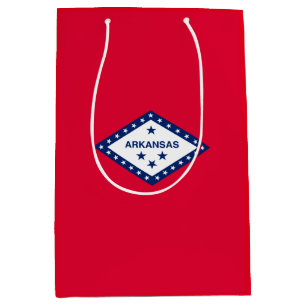 Arkansas State Flag Design Medium Gift Bag