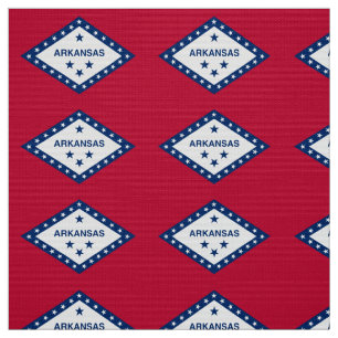 Arkansas State Flag Fabric