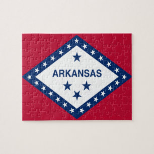 Arkansas State Flag Jigsaw Puzzle