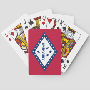 Arkansas State Flag Playing Cards