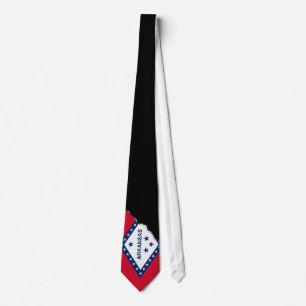 Arkansas State Flag Tie