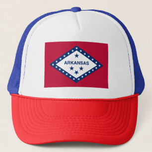 Arkansas State Flag Trucker Hat