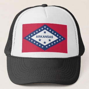 Arkansas State Flag Trucker Hat